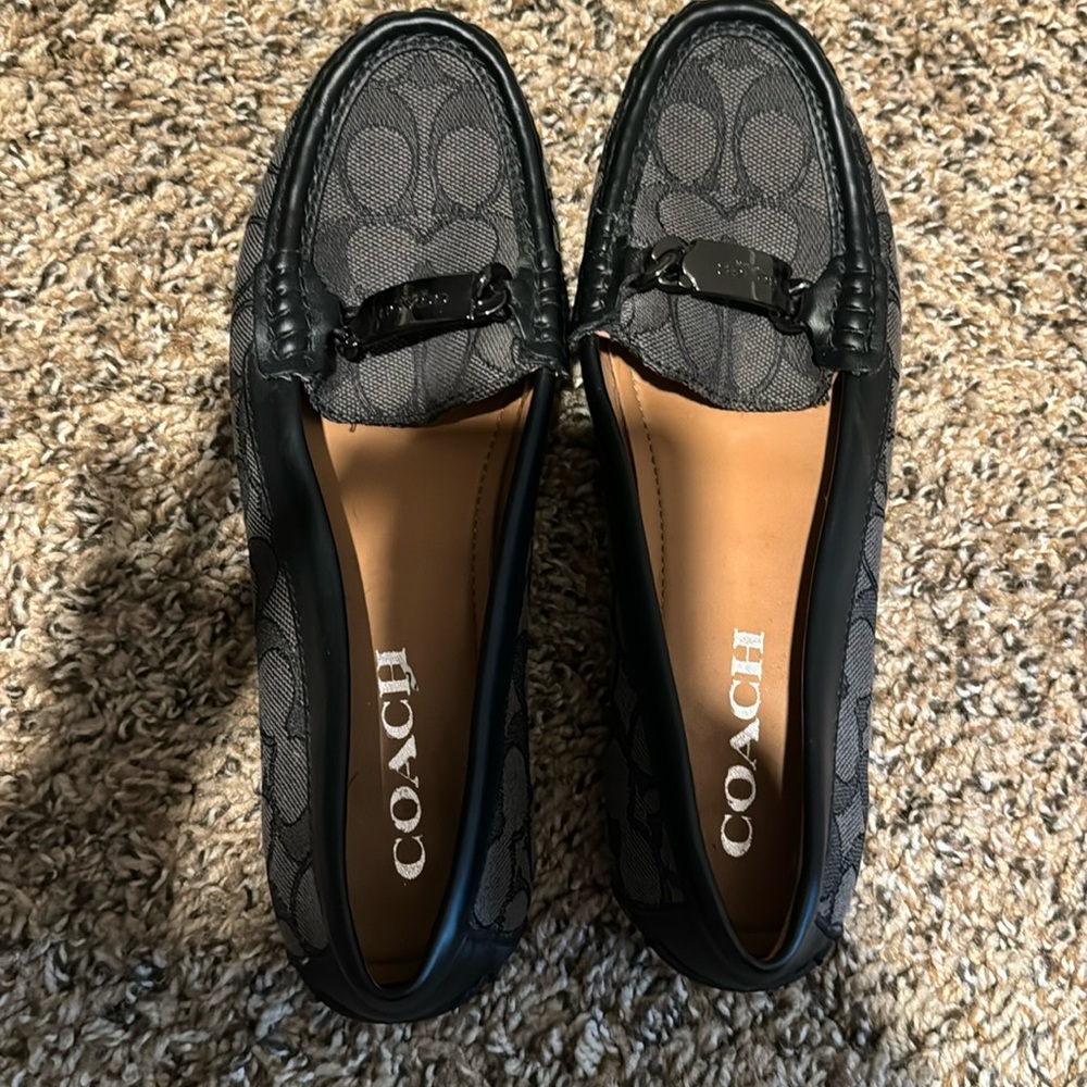 Women’s 6.5 coach slip ons
